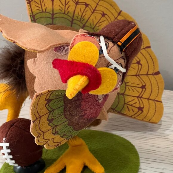 Annalee 2016 Thanksgiving Football Kickoff  Kicker Game Day Tom Turkey - Picture 2 of 15